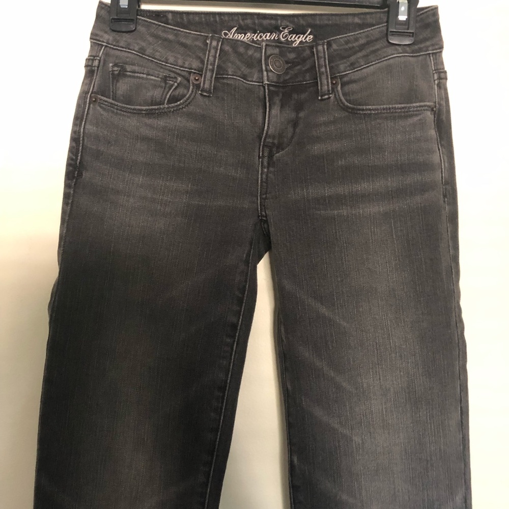 American Eagle Low Rise Bootleg Jeans